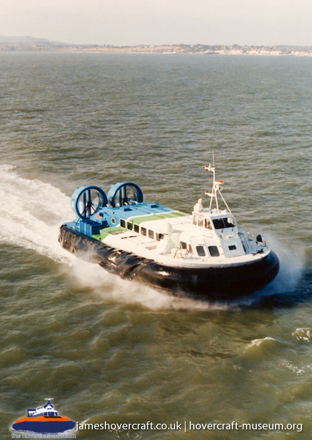 AP1-88 hovercraft with Hoverwest -  (credit: The <a href='http://www.hovercraft-museum.org/' target='_blank'>Hovercraft Museum Trust</a>).